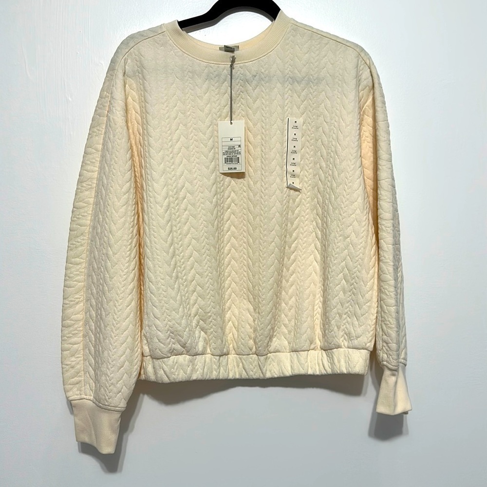 A NEW DAY white sweater​​​​​